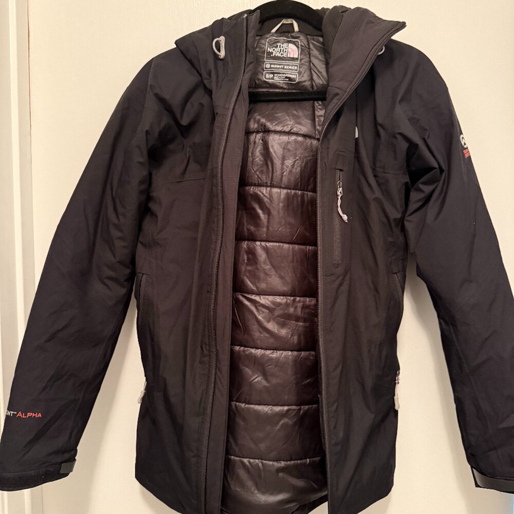 Women's North face parka